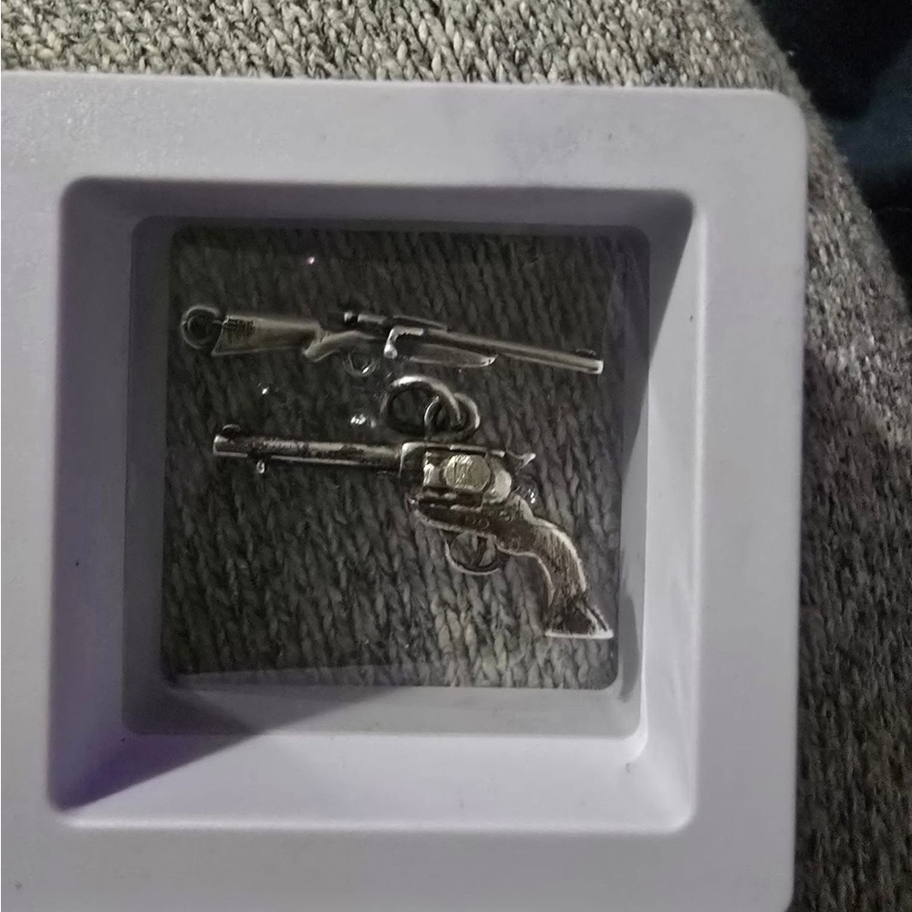 James Avery pistol and rifle charm